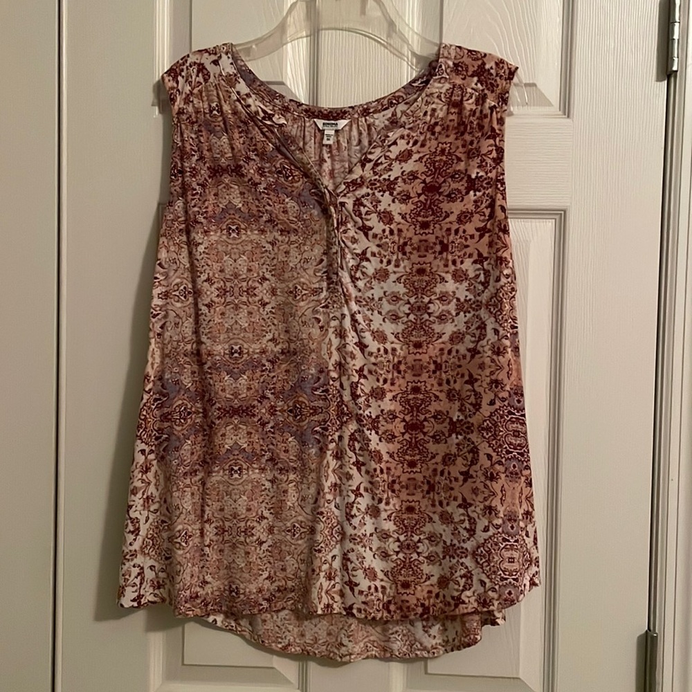 Women’s 1X patterned tank
